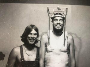Mark and his brother Gar
