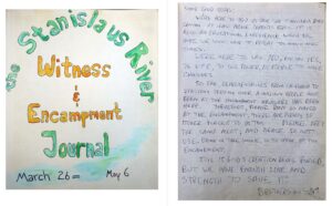 Pages of the Witness Journal