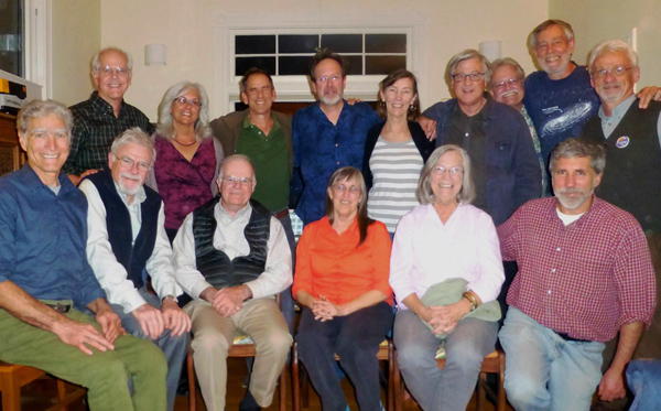 Group of people posing for a photo